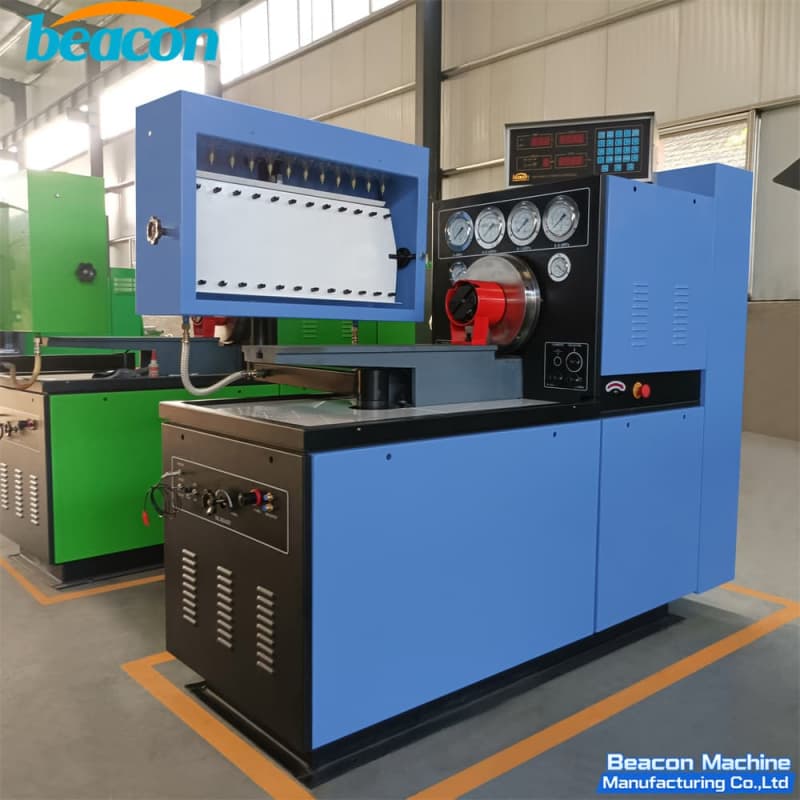 {BEACON MACHINE 12PSB Профессиональный 12-цилиндровый стенд для регулировки и проверки ТНВД | Стенд для испытания ТНВД}