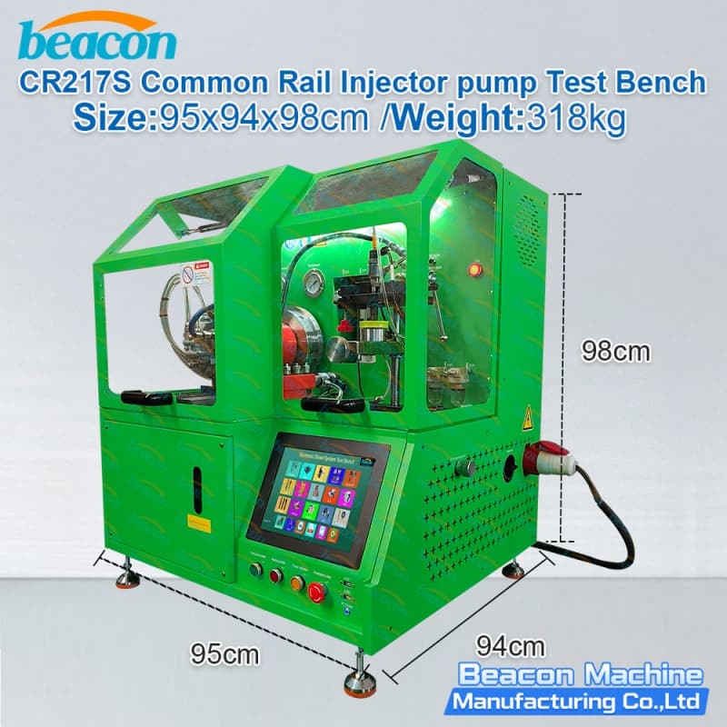 {BEACON MACHINE CR217S Высокотехнологичный стенд для кодирования IMA и оценки качества распыла форсунок | Стенд для проверки дизельных форсунок}