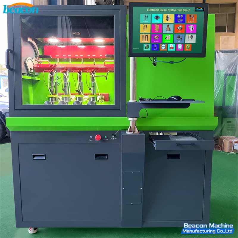 {BEACON MACHINE CR304S Высокоточный стенд для одновременной проверки 4 дизельных форсунок Common Rail | Профессиональный стенд Common Rail}