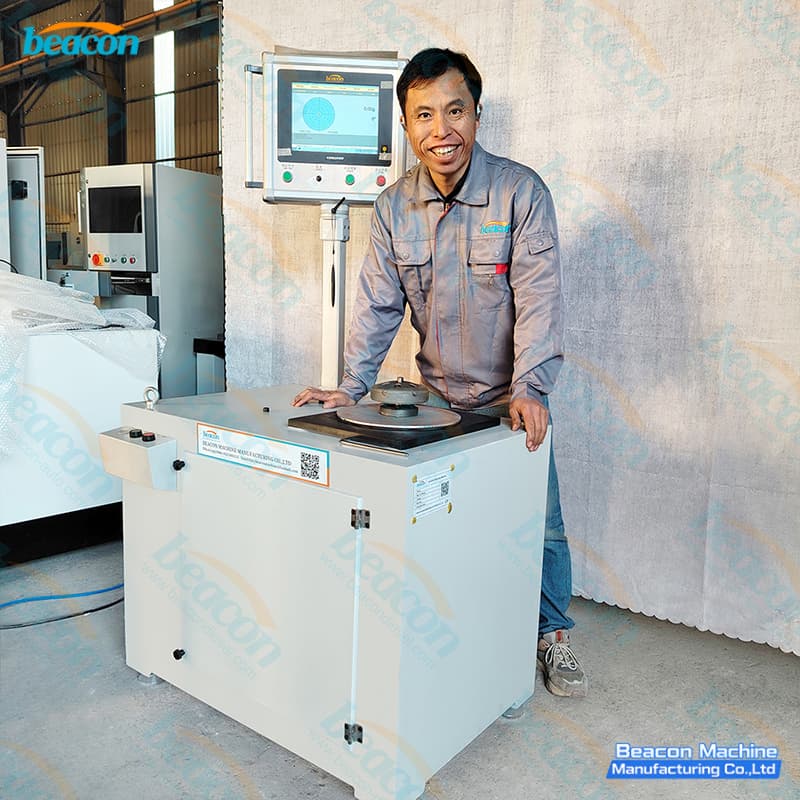 {BEACON MACHINE YLD-10A Высокоточный вертикальный станок для балансировки тормозных дисков и маховиков | Балансировочный станок}
