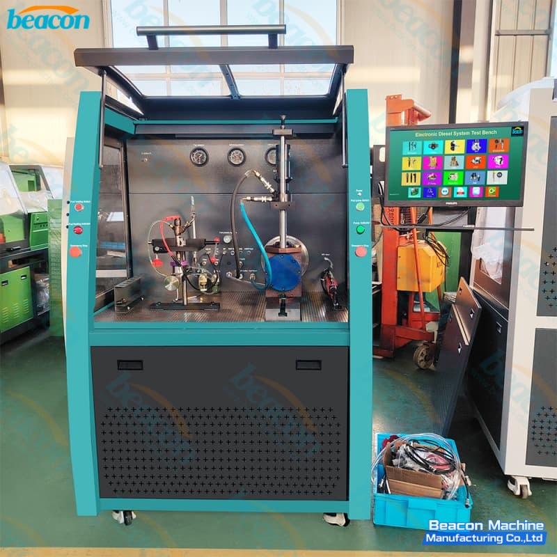 {BEACON MACHINE CR1028 Профессиональный многофункциональный стенд для диагностики ТНВД и форсунок Common Rail | Стенд для дизельных систем}