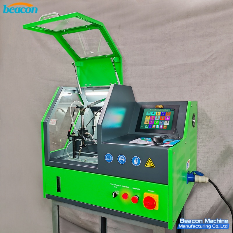 {BEACON MACHINE EPS210S Профессиональный компактный стенд для калибровки и кодирования дизельных форсунок | Стенд для проверки форсунок Common Rail}