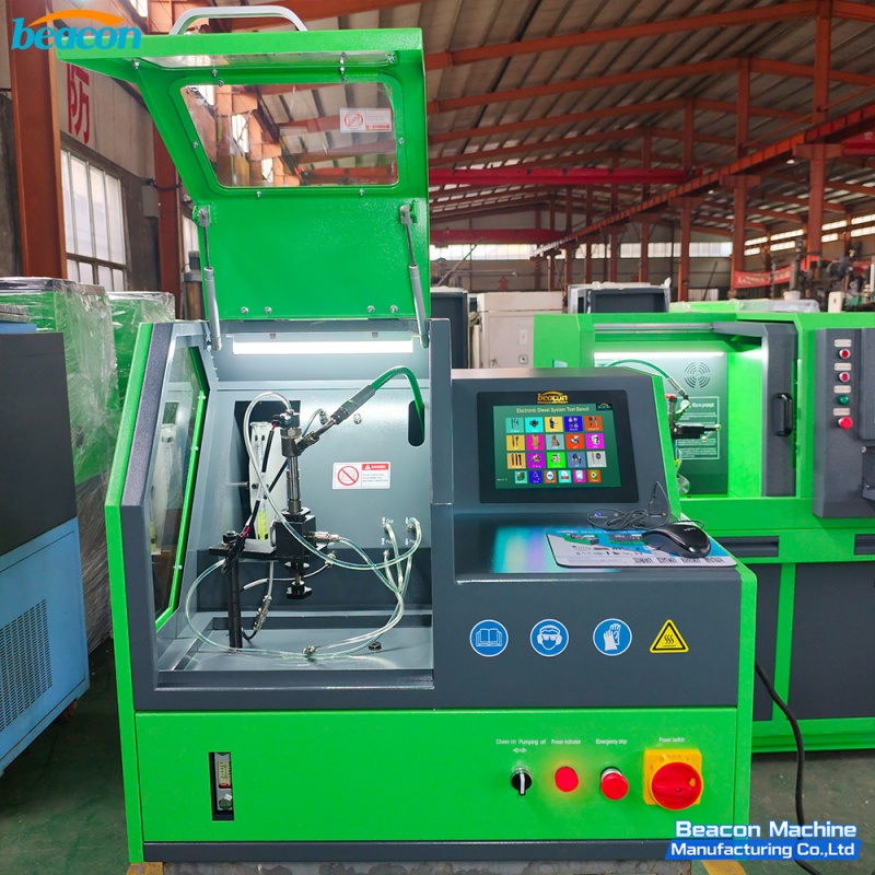 {BEACON MACHINE EPS210S Профессиональный компактный стенд для калибровки и кодирования дизельных форсунок | Стенд для проверки форсунок Common Rail}