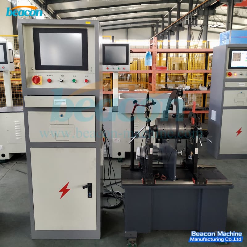 {BEACON MACHINE YYQ-50S Промышленный станок для динамической балансировки роторов среднего веса с ременным приводом | Балансировочный станок}