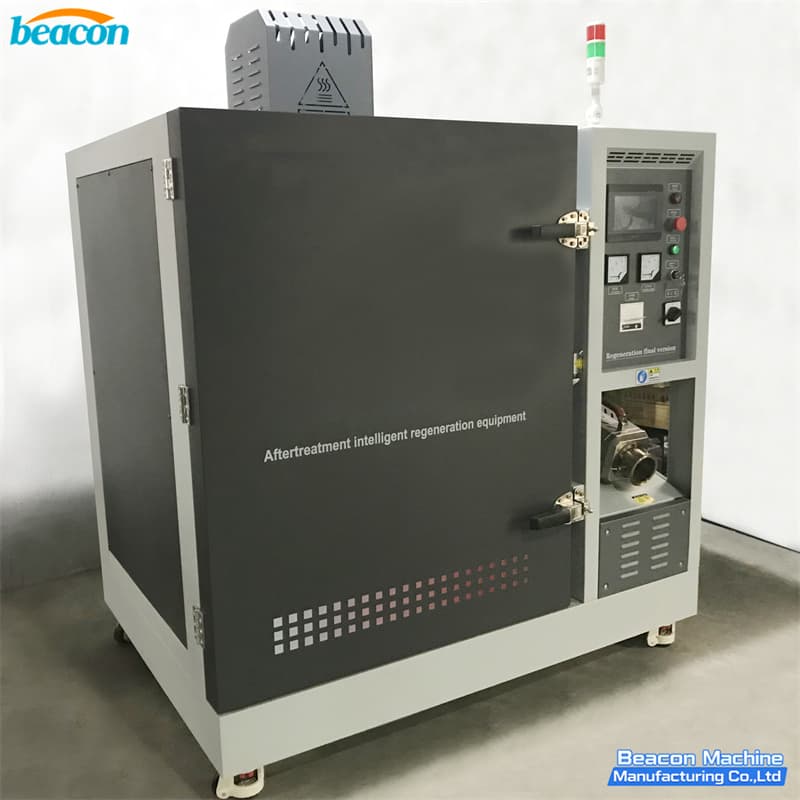 {BEACON MACHINE DPF-RGE Профессиональная установка для термической очистки сажевых фильтров грузовых авто | Стенд для регенерации DPF}