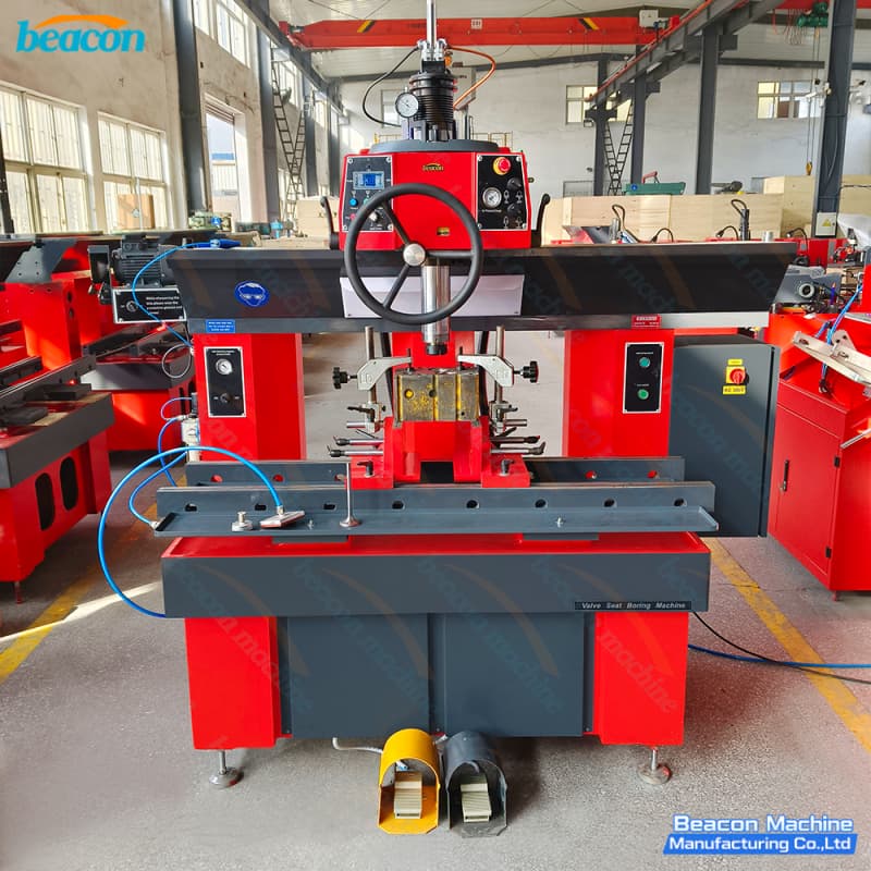{GS-180C Precision Valve Seat Boring Machine for Cylinder Head Repair | Valve Seat Machining Tool}
