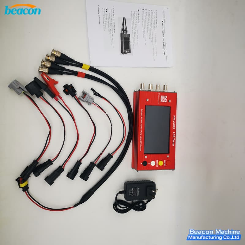 {HW-LCR02 Common Rail Injector Electrical Parameter Tester - Advanced Diesel LCR Diagnostic Tool}