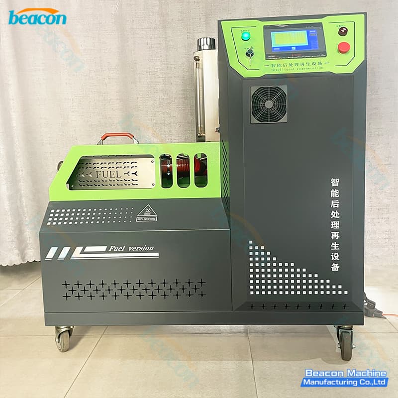 DPF high temp compact regenerator