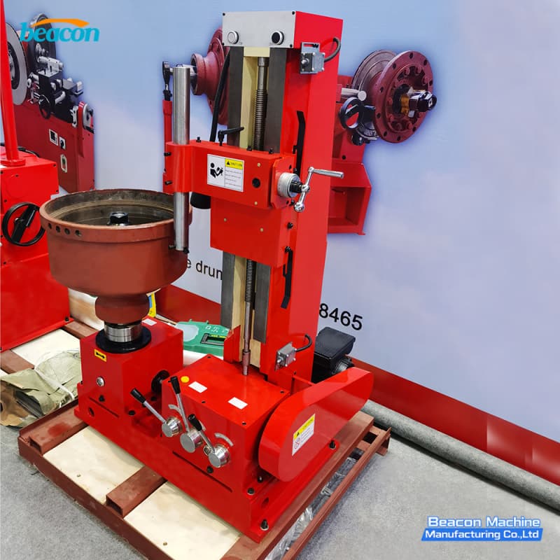 brake drum resurfacer machine