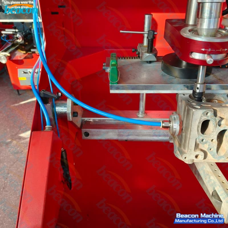 heavy duty valve seat boring machine