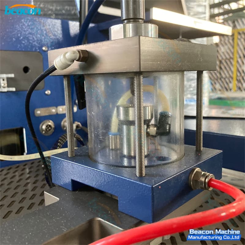 Injector atomisation test Injector atomisation test