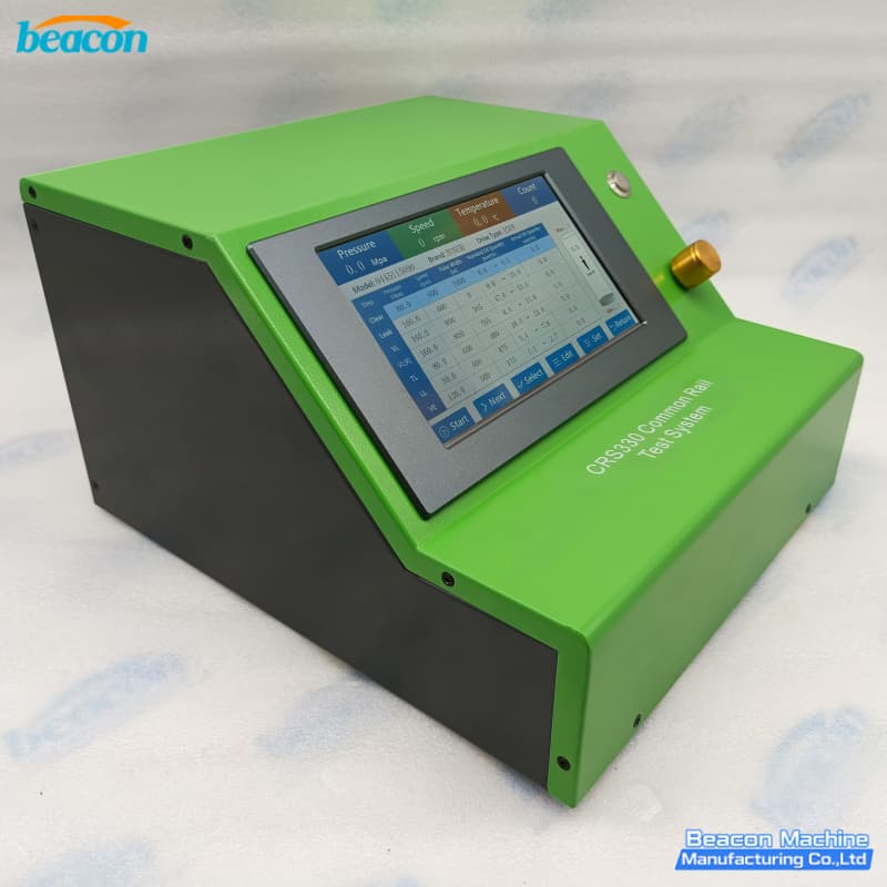 crs330 common rail test system with touch screen