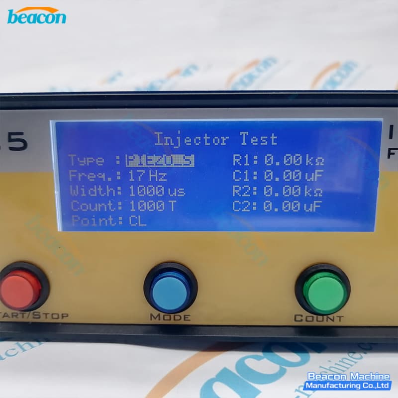 compact diesel fuel nozzle electrical diagnostic tool