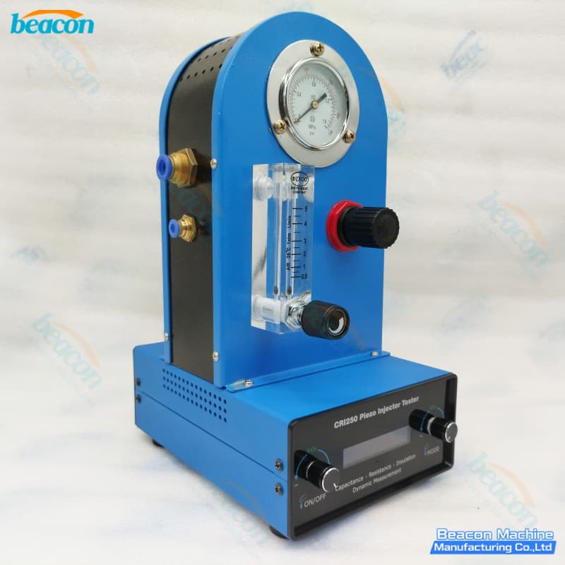 dynamic stroke measurement tool for piezo nozzles side