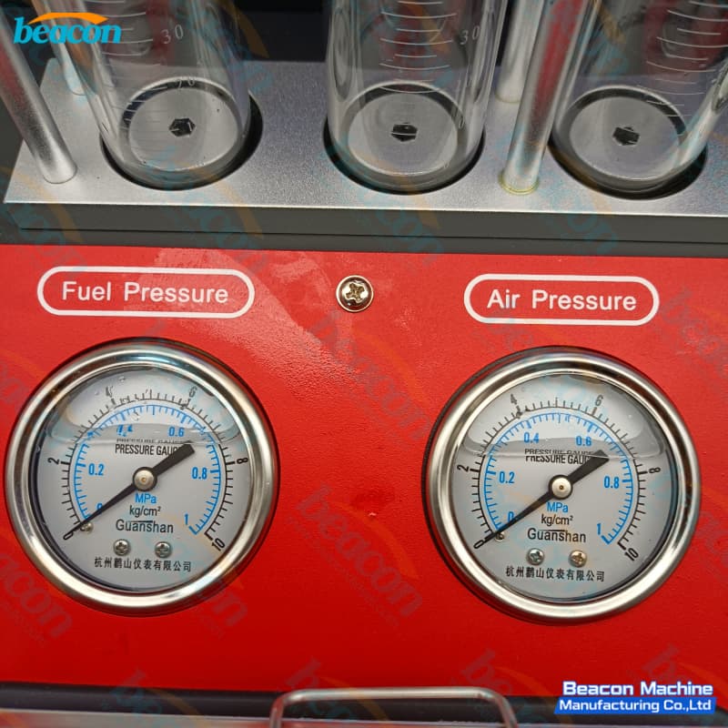 professional 6-cylinder fuel injection wash machine pressure meter professional 6-cylinder fuel injection wash machine pressure meter