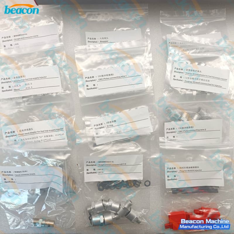 standard gasoline fuel injector leak test kit accessories standard gasoline fuel injector leak test kit accessories
