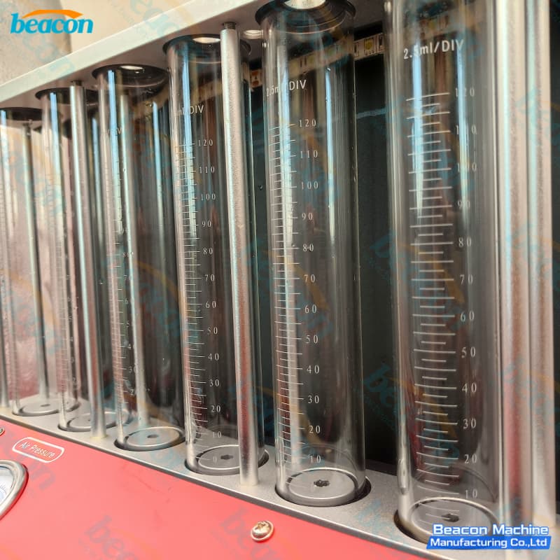 workshop 6 port fuel injector cleaner machine flow cylinder workshop 6 port fuel injector cleaner machine flow cylinder