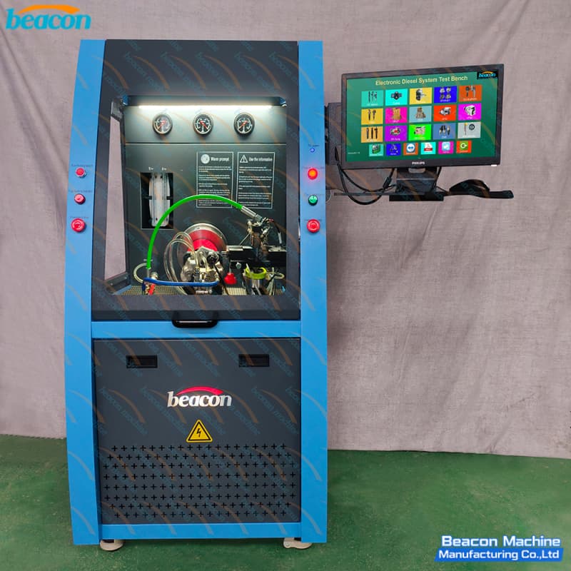 CR1017-C diesel common rail pump test bench-blue