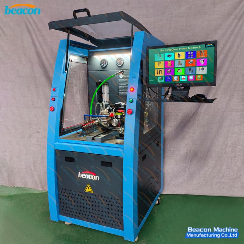 CR1017-F unit injector test bench with Hartridge cambox-blue CR1017-F unit injector test bench with Hartridge cambox-blue