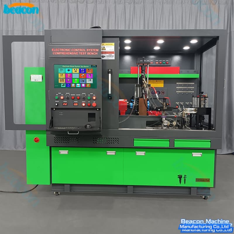 CR908 simultaneous 8 cylinder diesel injector profiling machine-front CR908 simultaneous 8 cylinder diesel injector profiling machine-front