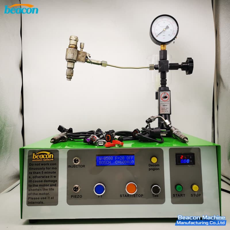 CRS1200 electric motor driven injector pop tester front CRS1200 electric motor driven injector pop tester front