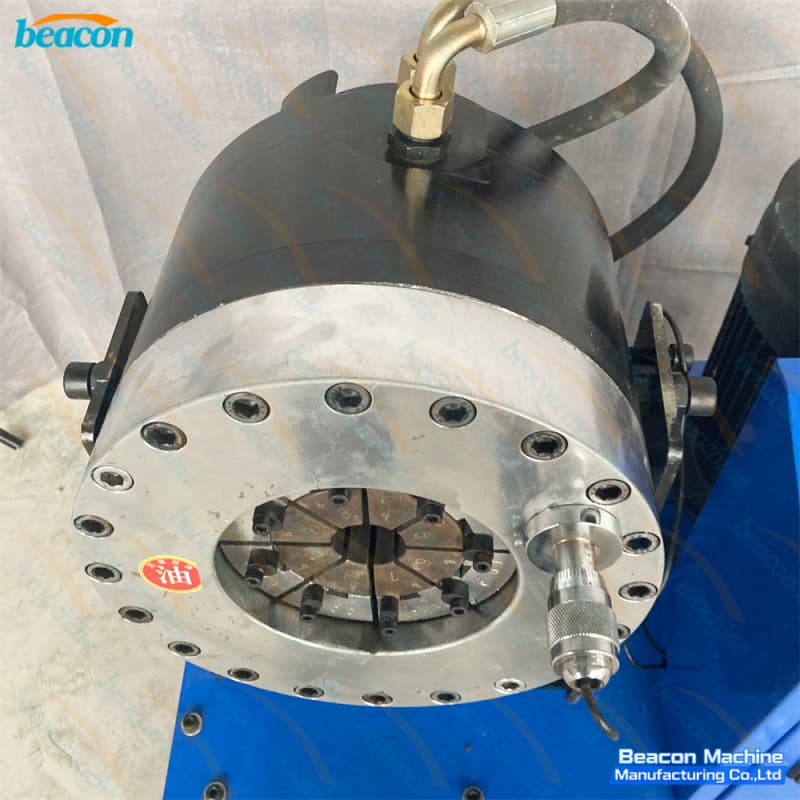 multi wire braided rubber conduit crimper work area multi wire braided rubber conduit crimper work area