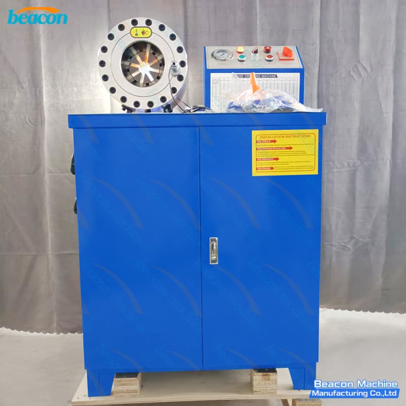 BC-51B floor standing hose crimper with foot pedal main picture BC-51B floor standing hose crimper with foot pedal main picture