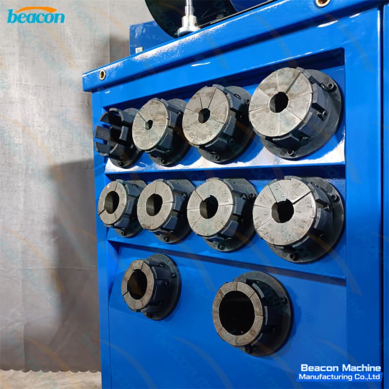 freestanding fluid line fabrication swaging unit fexture freestanding fluid line fabrication swaging unit fexture