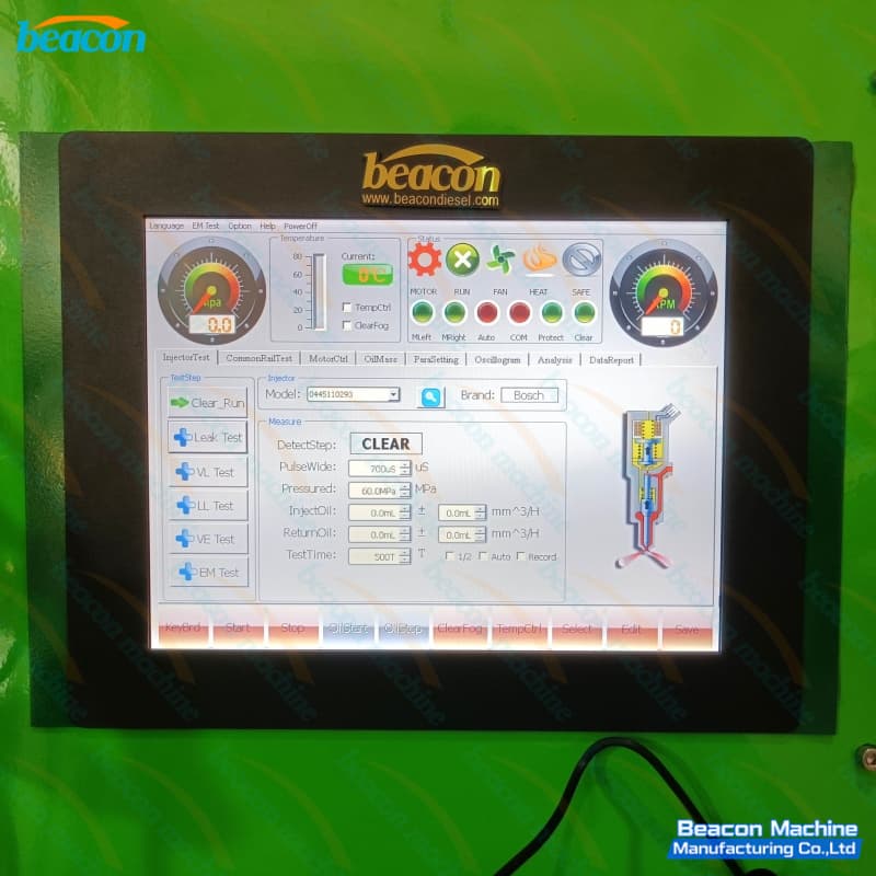 entry level single port injector testing machine entry level single port injector testing machine