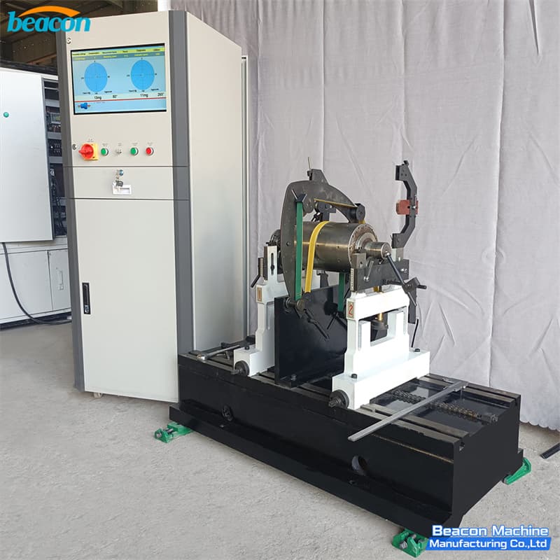 belt driven dynamic balancing machine for small rotor and armature precision correction-side belt driven dynamic balancing machine for small rotor and armature precision correction-side