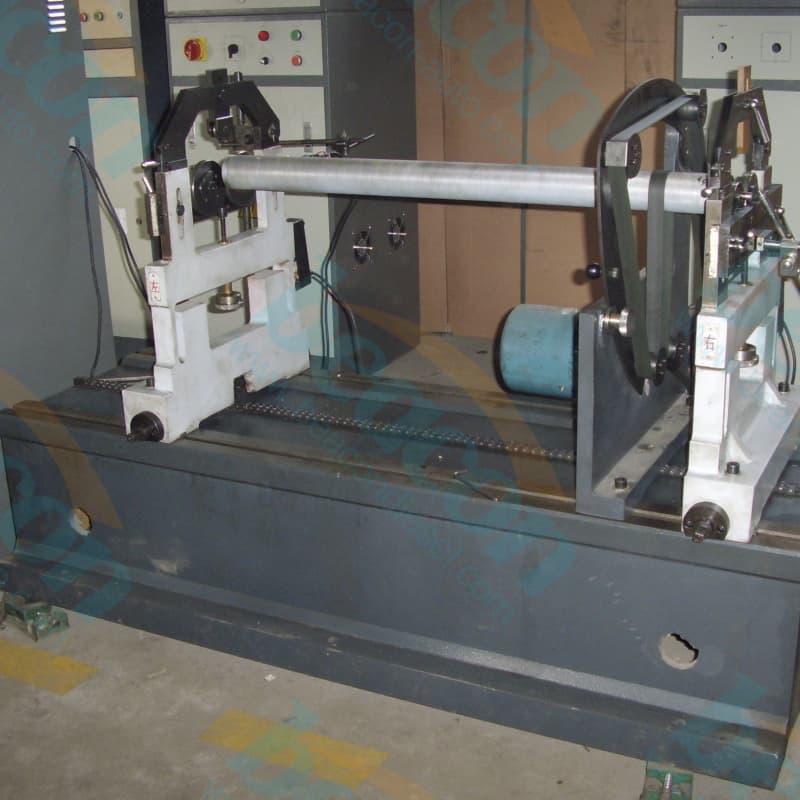 electric motor rotor balancing machine for maintenance-work area electric motor rotor balancing machine for maintenance-work area