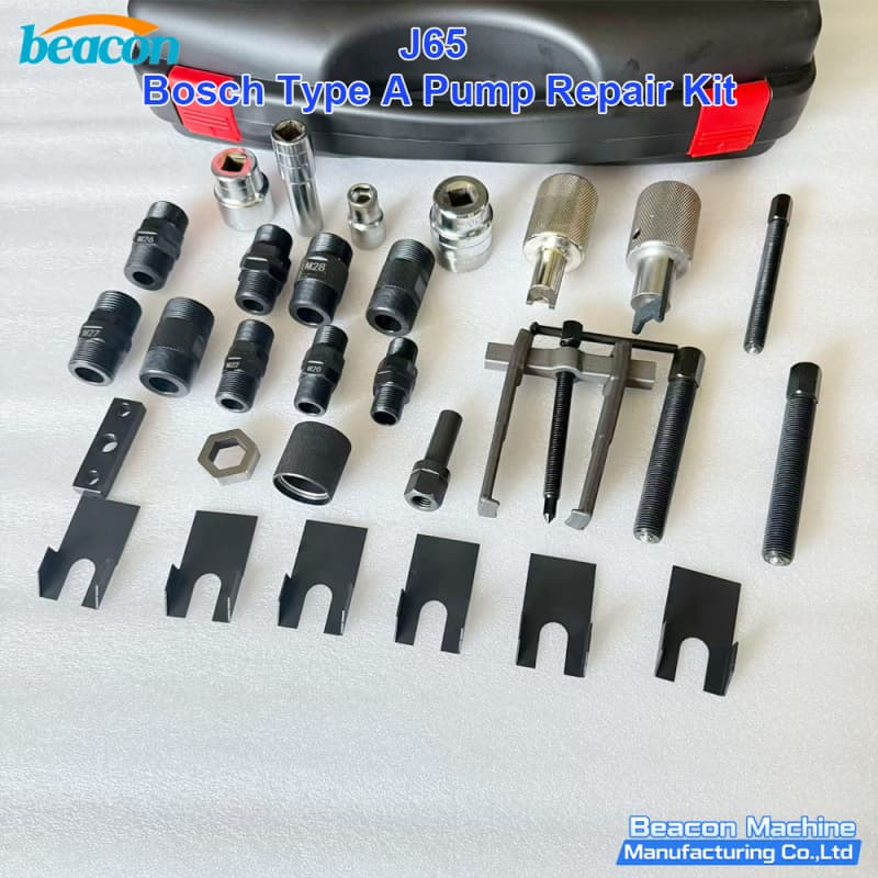 J65 Bosch A type injection pump repair kit for diesel inline pump servicing applications J65 Bosch A type injection pump repair kit for diesel inline pump servicing applications