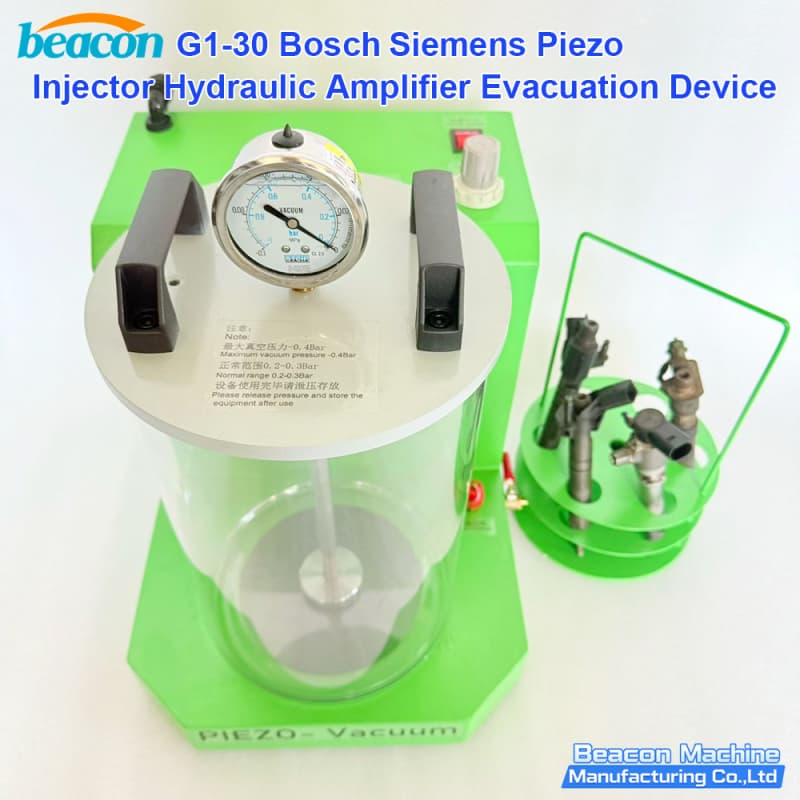 G1-30 piezo injector hydraulic amplifier vacuum machine for diesel injector air removal systems G1-30 piezo injector hydraulic amplifier vacuum machine for diesel injector air removal systems