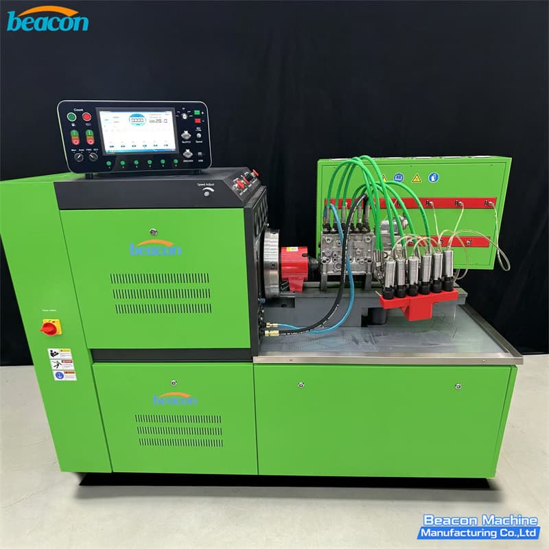 Профессиональный стенд BEACON MACHINE ES816 для регулировки топливных насосов высокого давления (ТНВД). Профессиональный стенд BEACON MACHINE ES816 для регулировки топливных насосов высокого давления (ТНВД).
