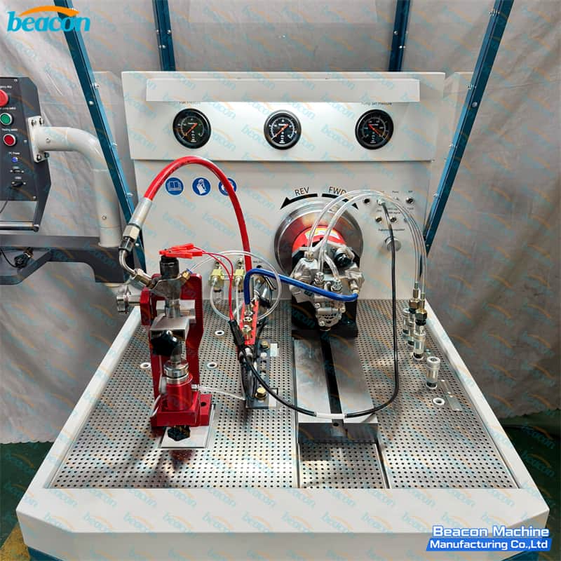 Рабочая камера высокого давления с установленным инжектором Common Rail и насосом Bosch CP3