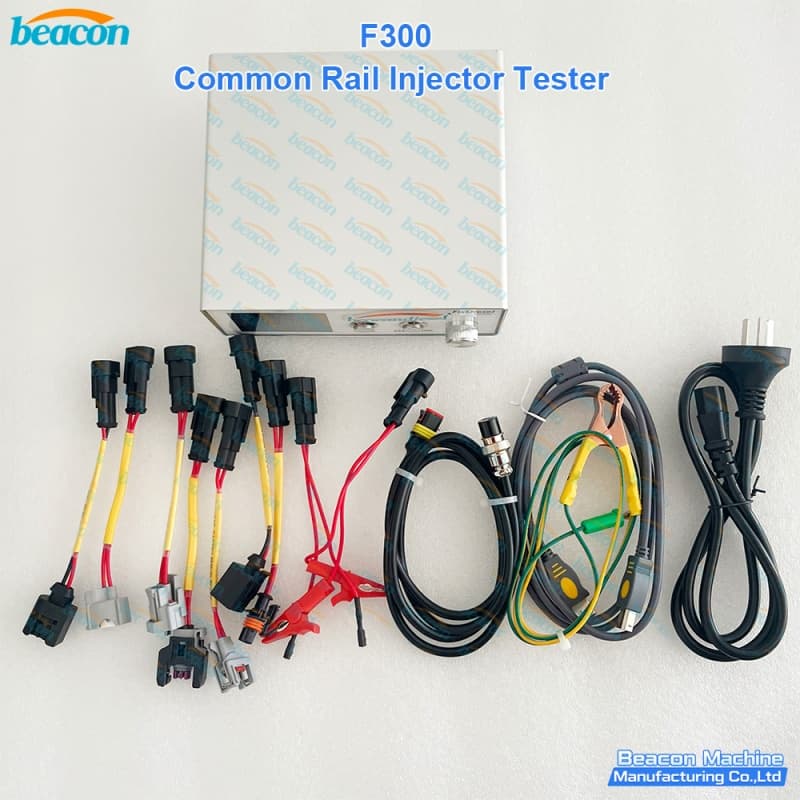 FixDiesel FD300 banco portátil de activación de inyectores diésel con conectores originales